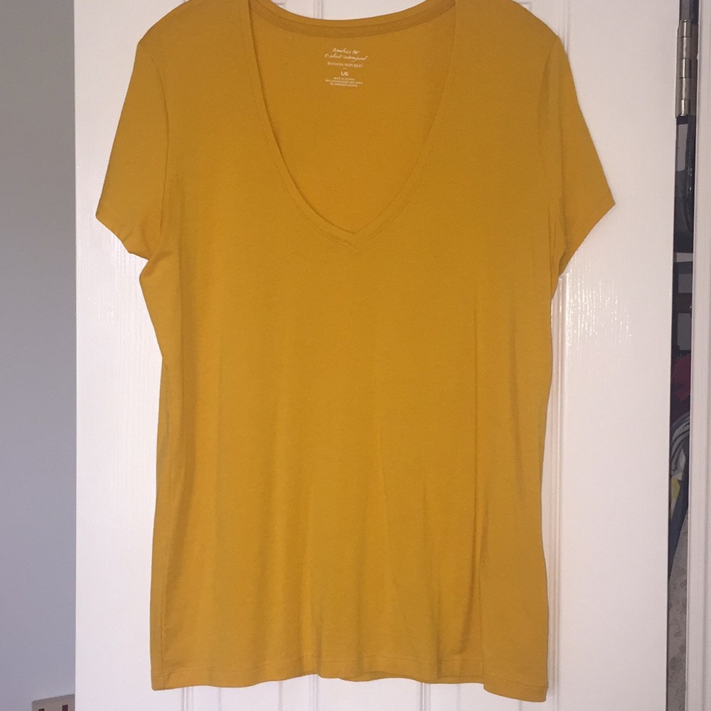 Banana Republic Yellow T-shirt